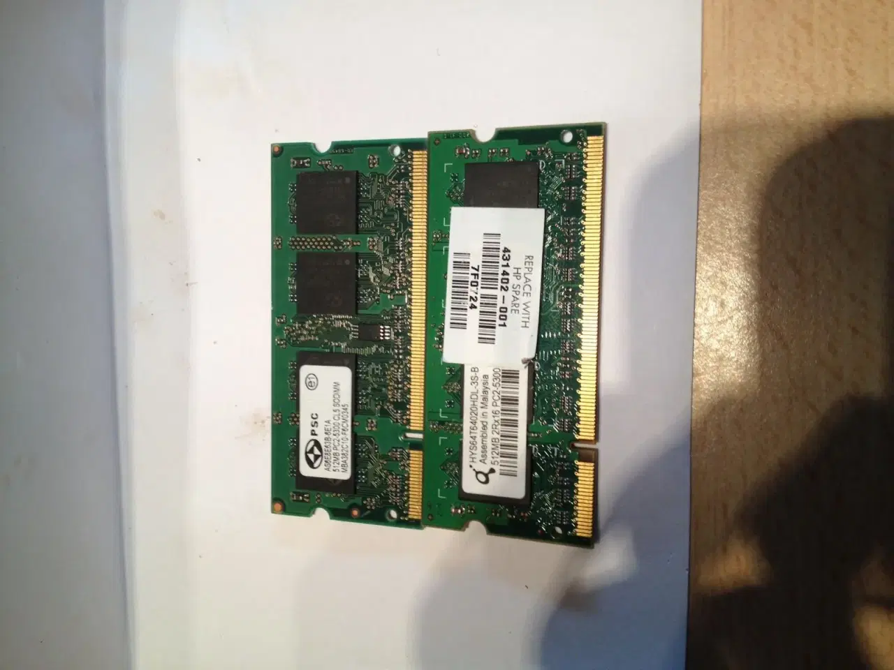 Billede 1 - 2x512mb PC5300