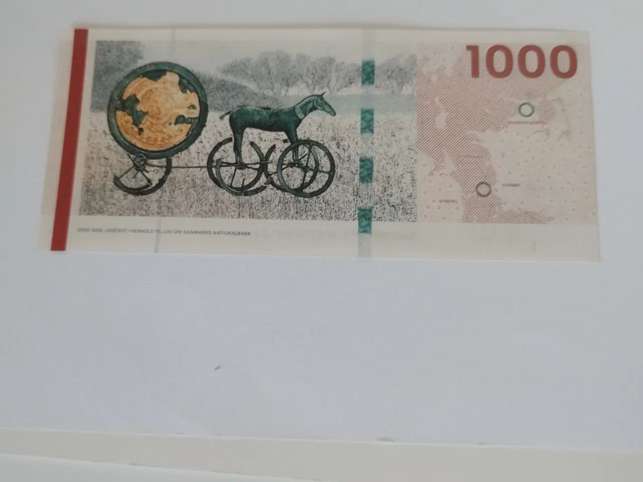 Billede 3 - 1000 kr. Fra 2012. Bankfrisk 