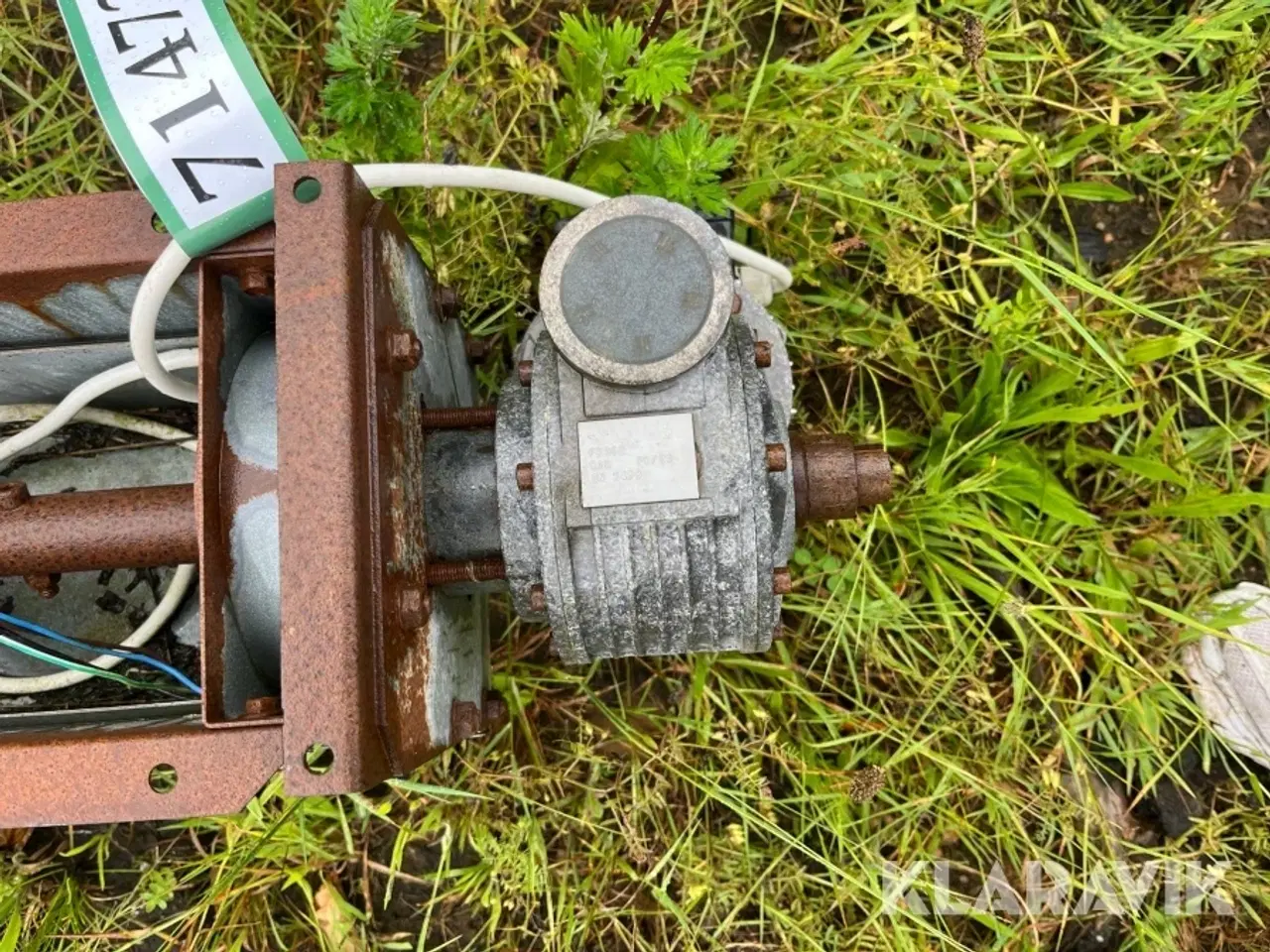 Billede 3 - Kornsnegle rande med gearmotor