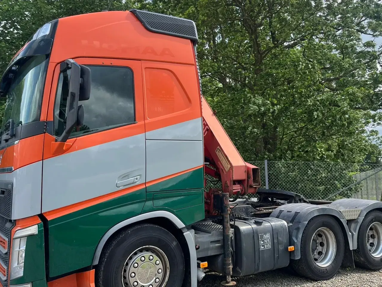 Billede 9 - Volvo FH 500 6x4 med tandemløft og aftagelig HMF 1150 kran+ 2 strengs hydraulik. Evt udlejning, ring og forhør
