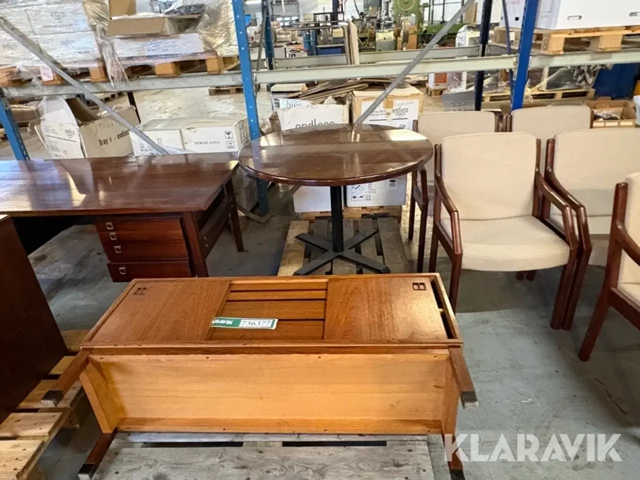 Billede 4 - Komplet kontor møblement - 11 enheder