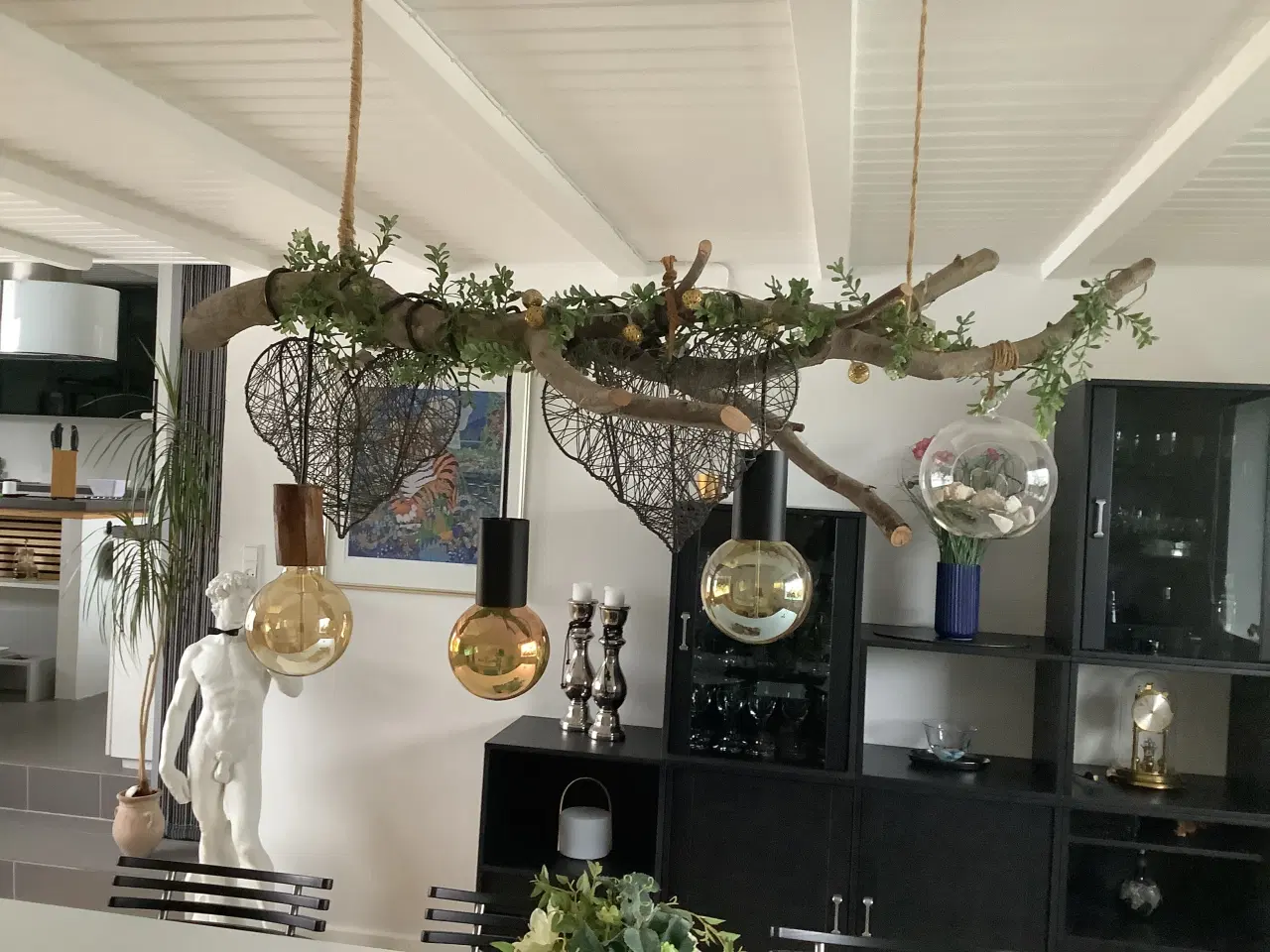 Billede 1 - Loft lampe med Lene Bjerre pynt