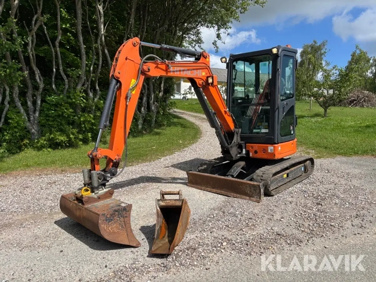 Billede 4 - Gravemaskine Hitachi Zaxis 26U med Compact tilt