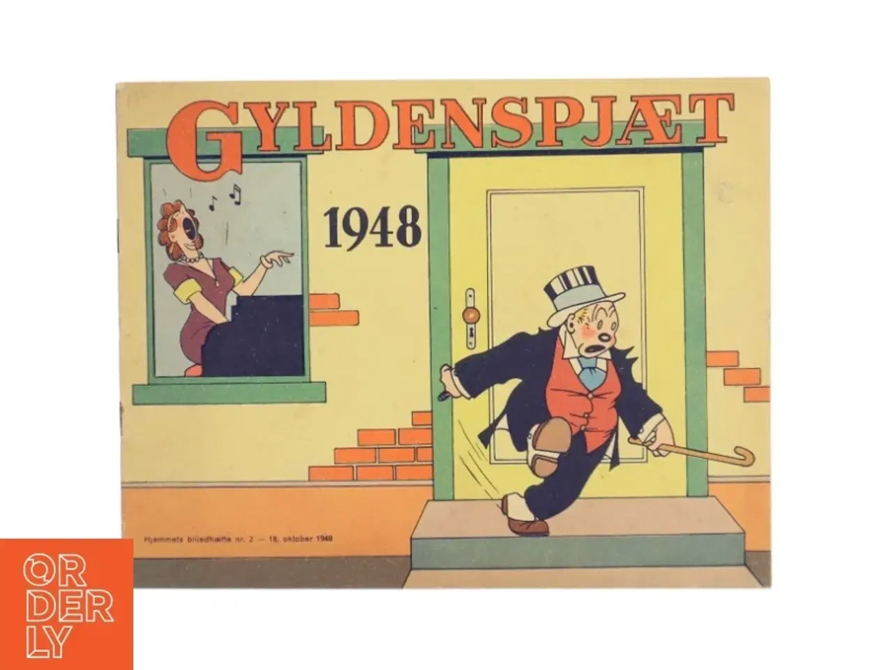 Billede 1 - Gyldenspjæt Tegneserie, 1948