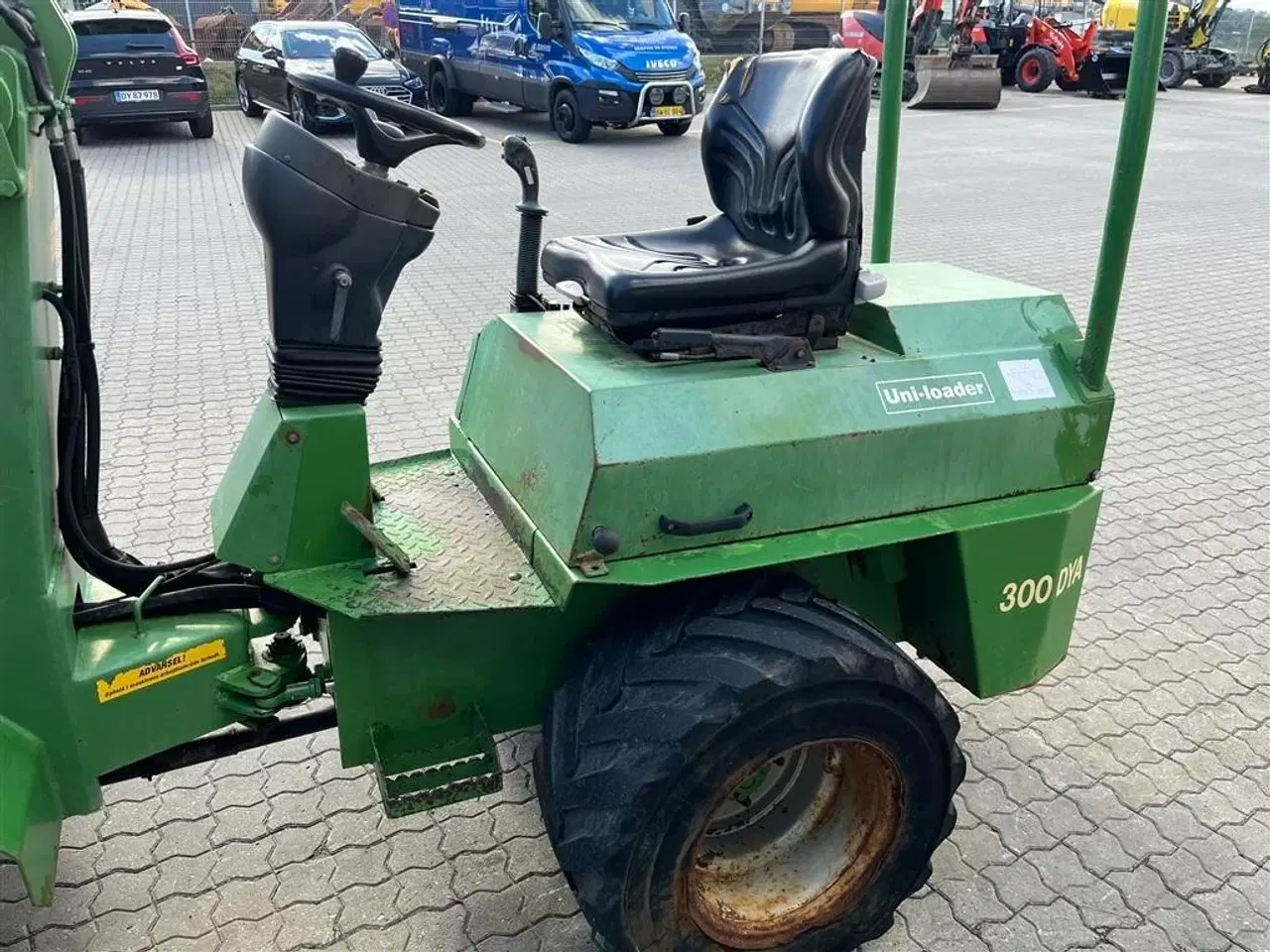 Billede 14 - Uni-Loader 300 DYA skovl og gafler