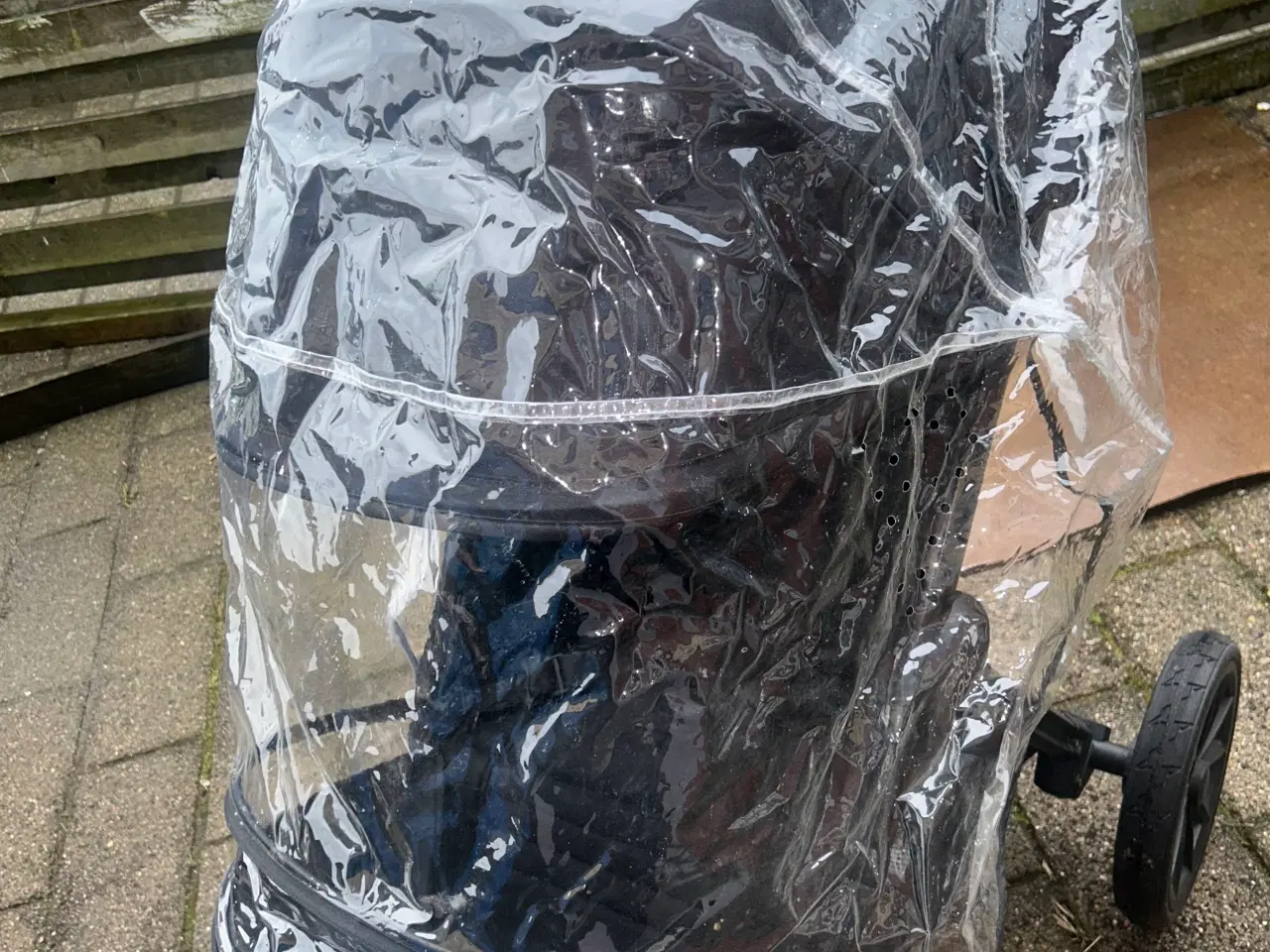 Billede 3 - Babyjogger med regnslag og kørepose