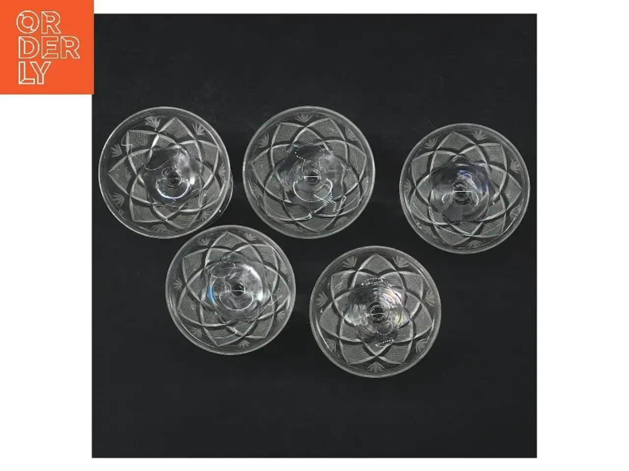 Billede 3 - Wien Antik Krystalglas sæt 5 stk (str. 6 stk Ø 5,5 cm længde 8,5 cm)