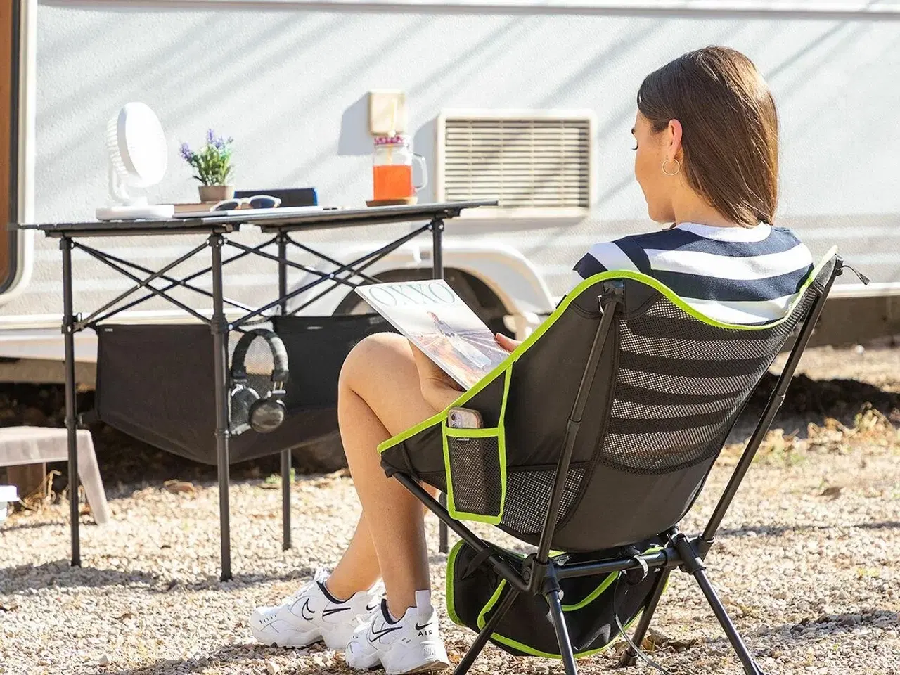 Billede 2 - Sammenklappelig campingstol Folstul