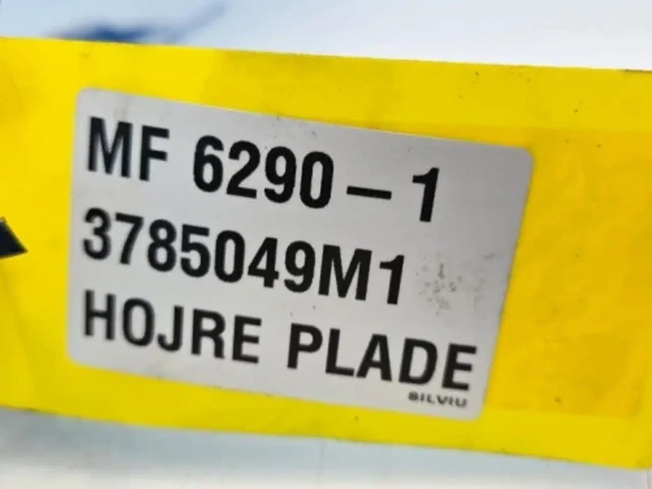 Billede 10 - Massey Ferguson 6290 Plade R. 3785049M1