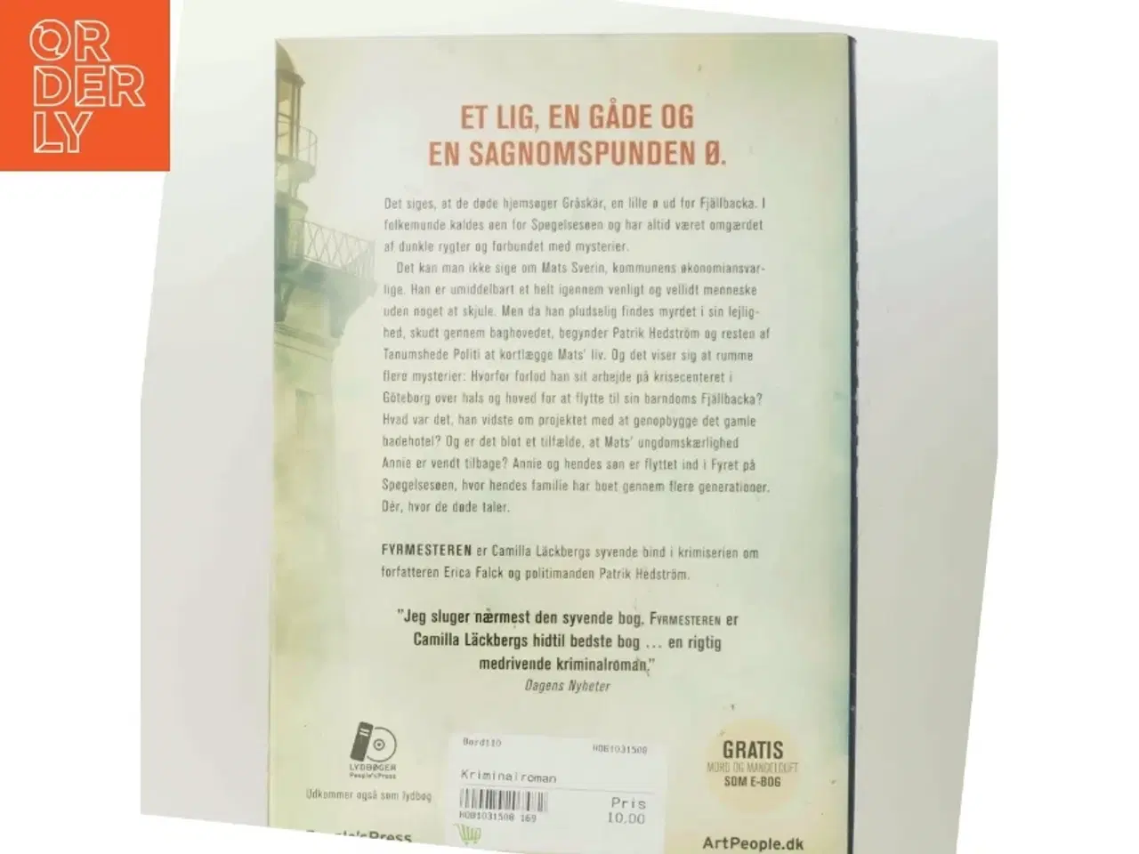 Billede 3 - Fyrmesteren af Camilla L&#228;ckberg (Bog)