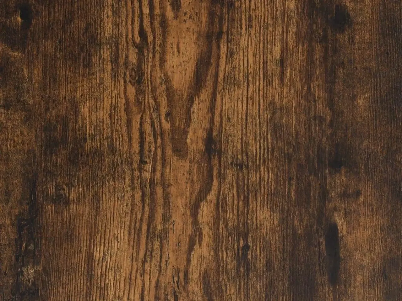 Billede 9 - Væghylde 104,5x10x43 cm konstrueret træ røget egetræsfarve