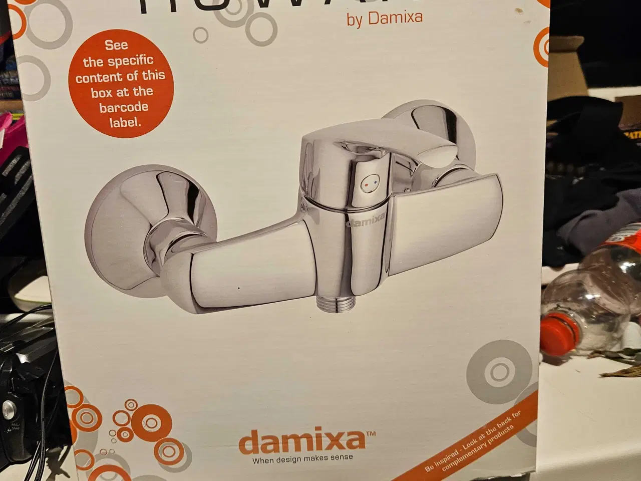 Billede 1 - Damixa Rowan køkkenarmatur til væg, krom