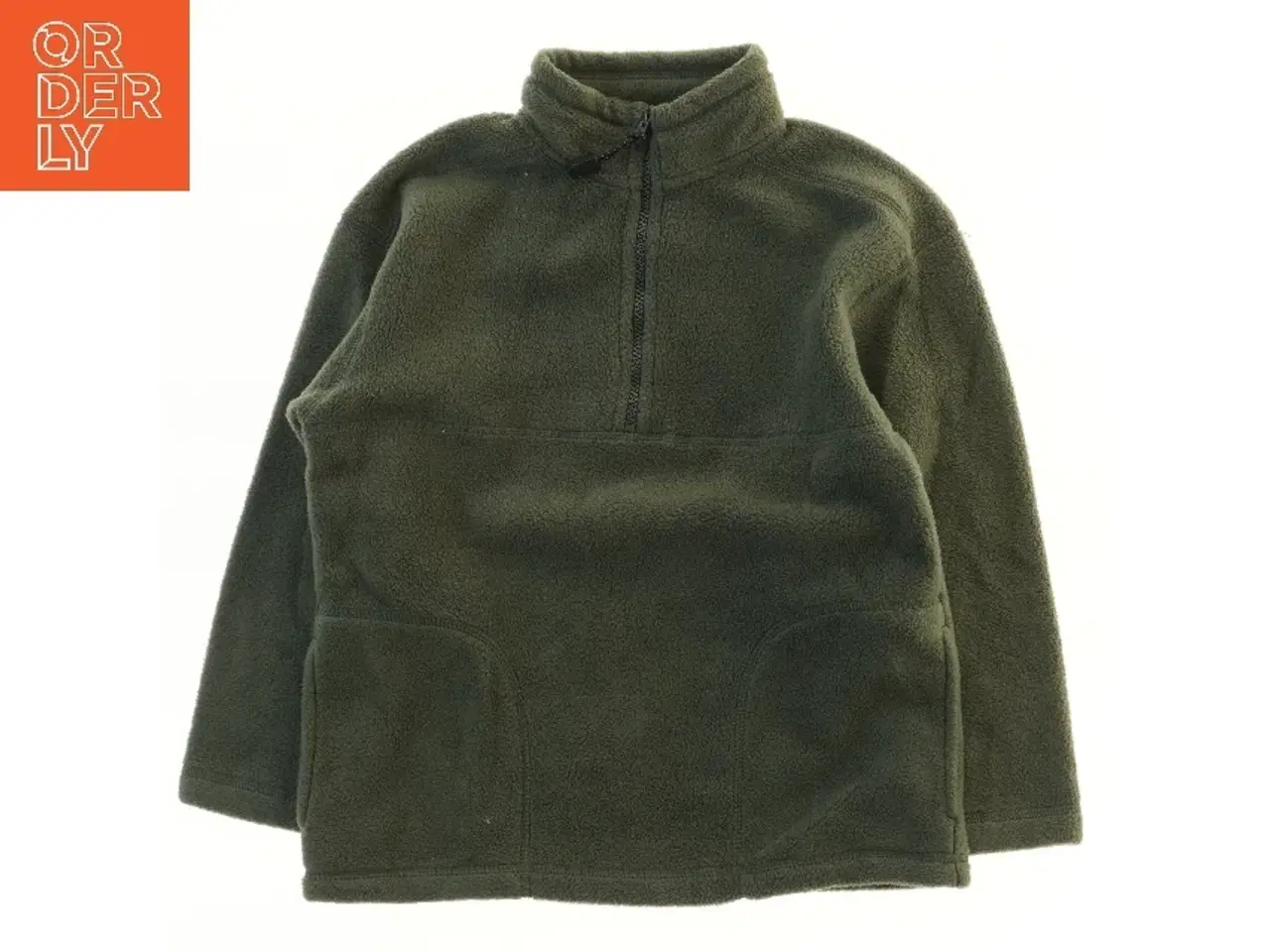 Billede 1 - Fleece sweater med lynlås fra Prospirit (str. 128)