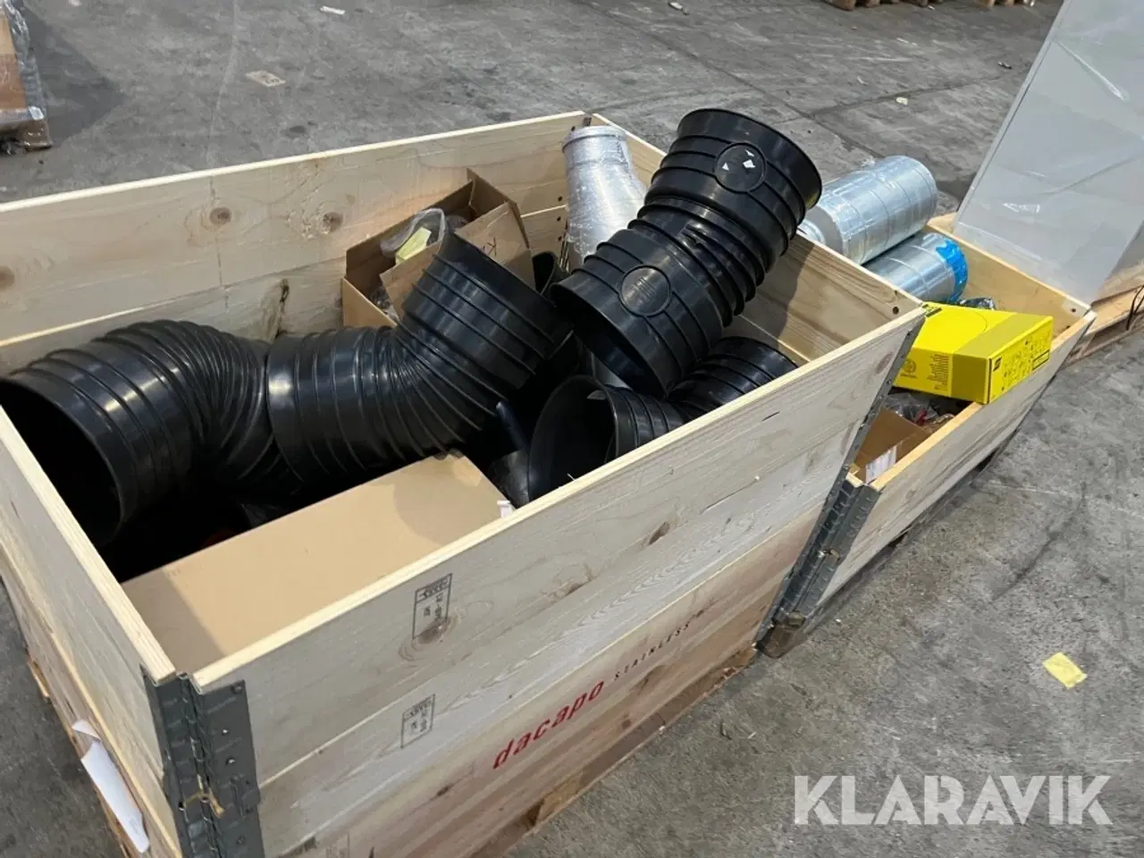 Billede 4 - Lot - rottespærre, lyddæmpere, svejsetråd og øvrigt - 2 paller