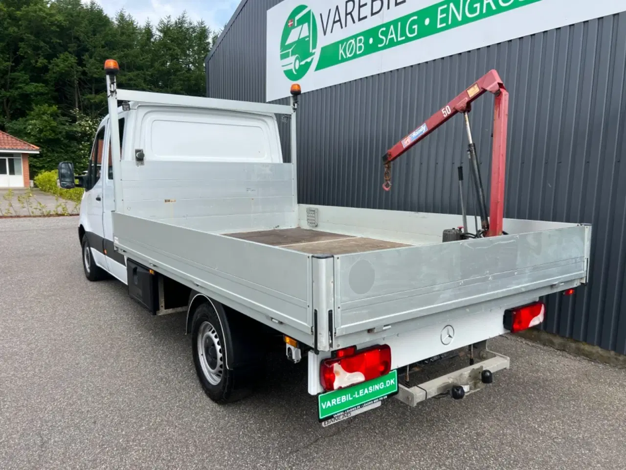Billede 7 - Mercedes Sprinter 316 2,2 CDi A3 Mandskabsvogn m/lad aut. RWD