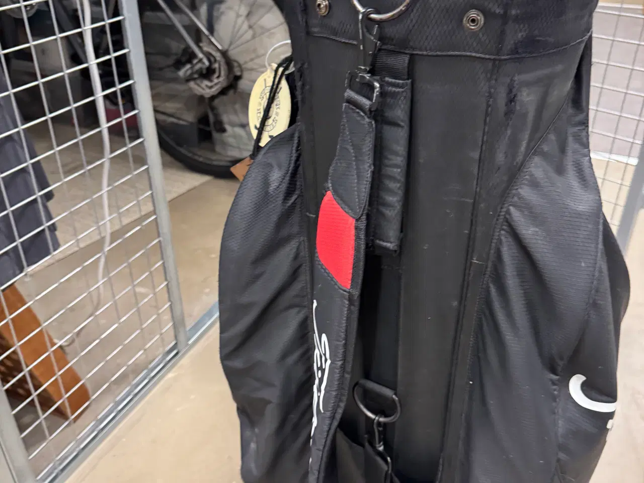 Billede 3 - Titleist 14 staydry vognbag vandtæt sort/rød