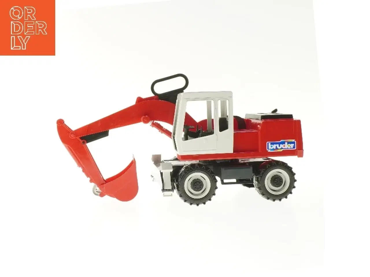 Billede 1 - Legetøjsgravemaskine Bruder (str. 42x14,5 cm)