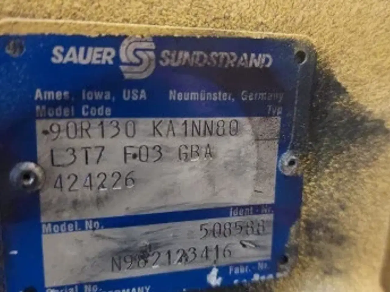 Billede 3 - New Holland TX68 Hydrostat pumpe 9811195