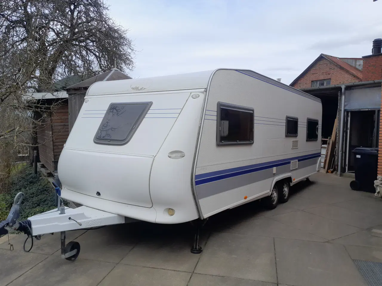 Billede 1 - Hobby 610 ul, årg 05 Rigtig fin fastlægger, vogn, 