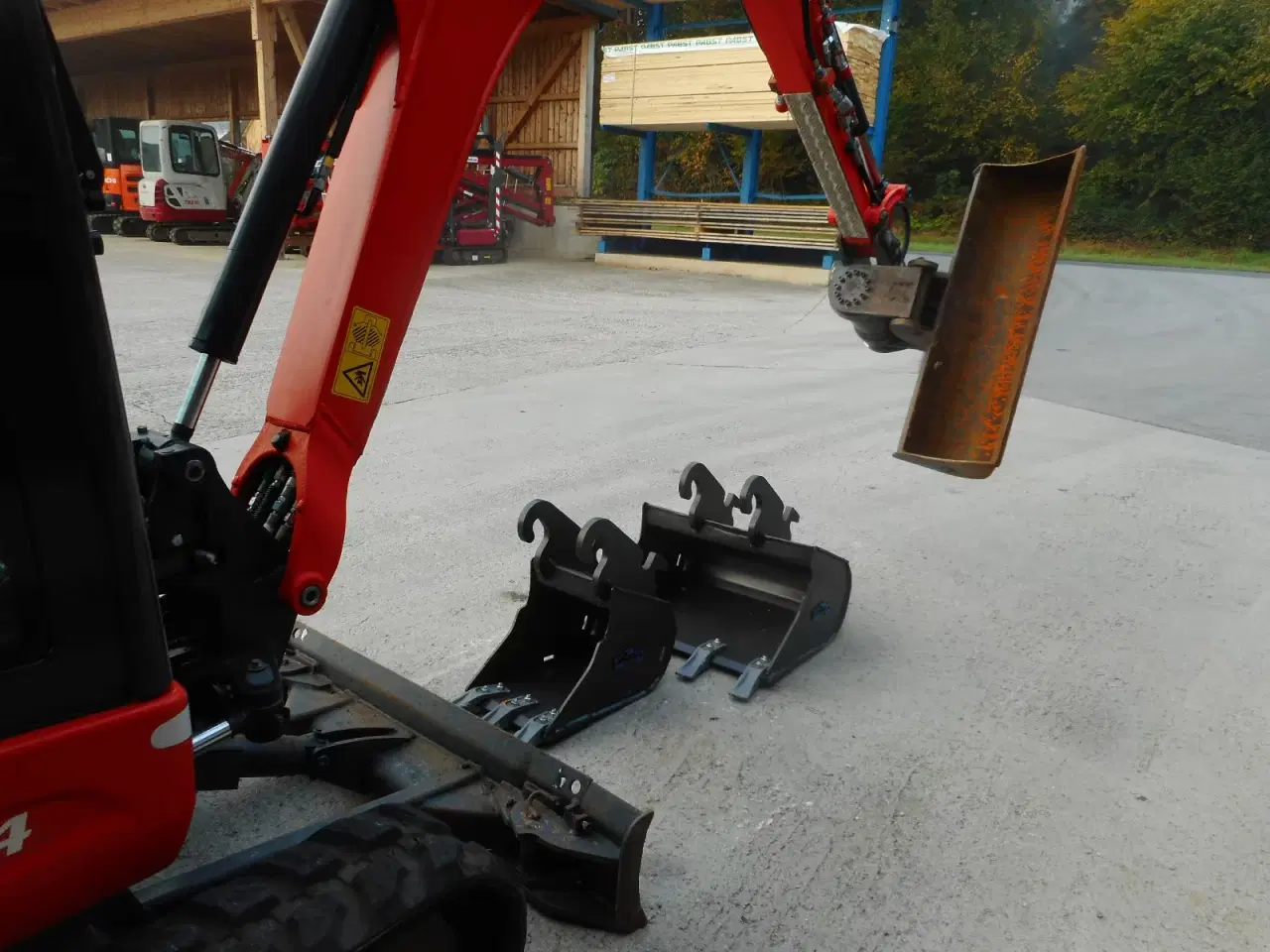 Billede 14 - Kubota KX019-4 ( 1.855kg ) POWERTILT + hydr. SW