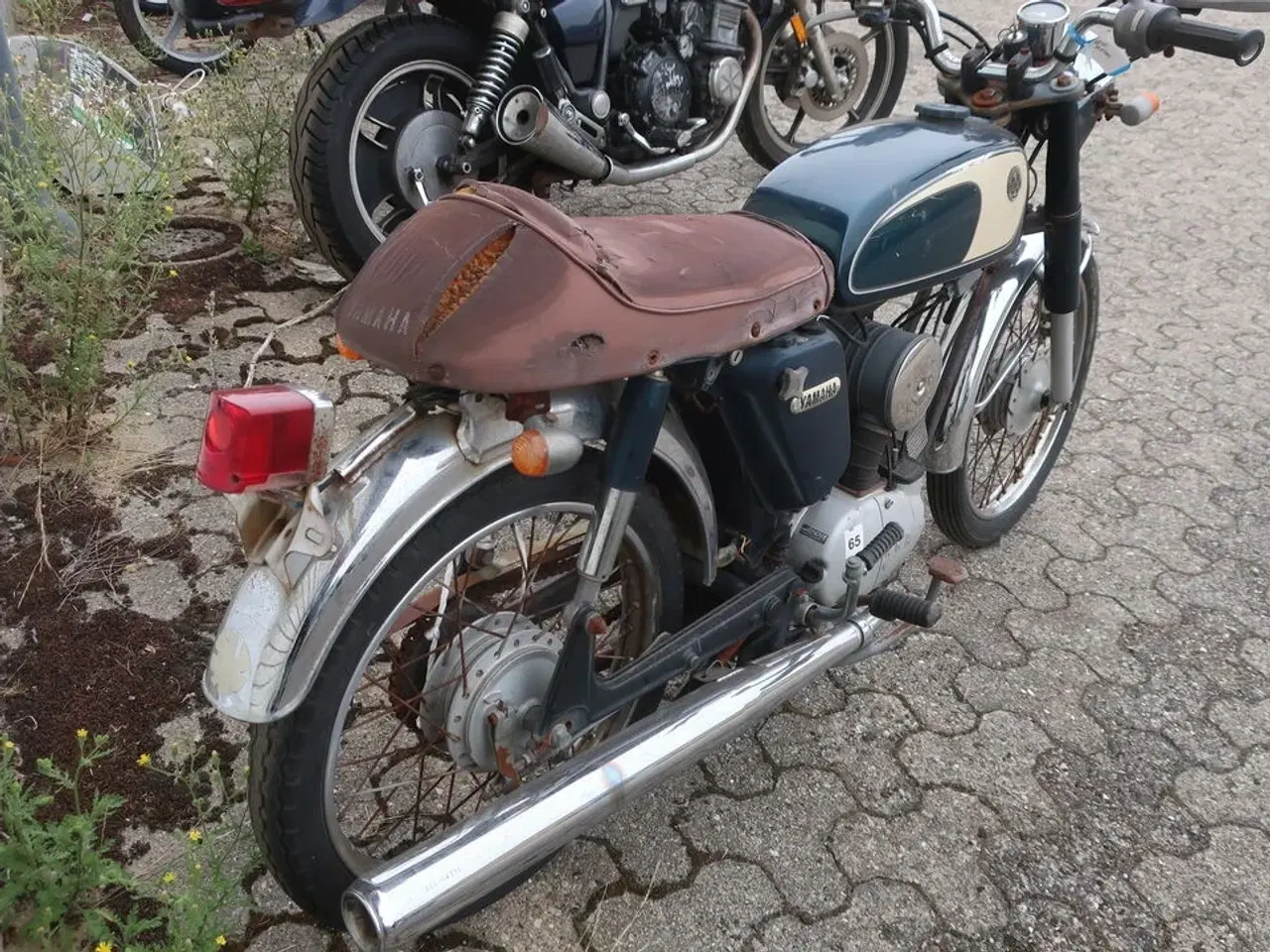 Billede 5 - Knallert YAMAHA YB1 50cc 4 gear/drejeventil