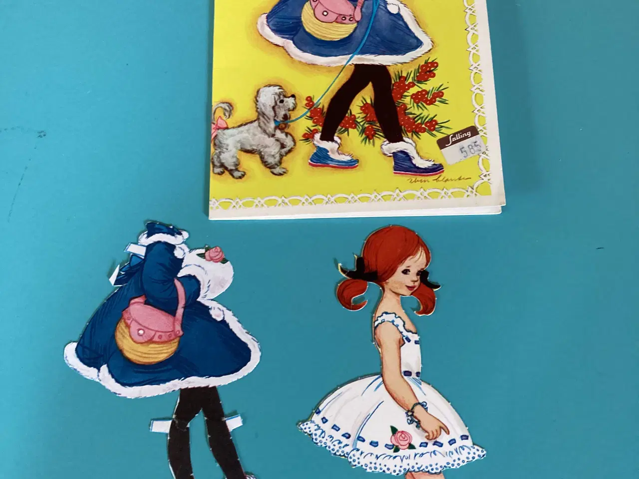 Billede 5 - Forskellige påklædningsdukkesæt fra 1980’erne