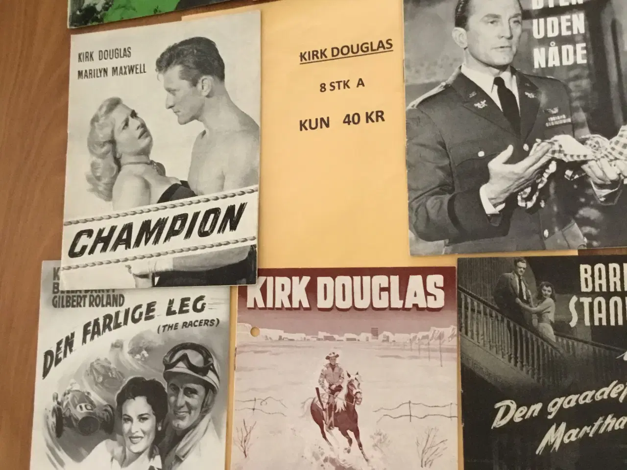 Billede 2 - KIRK DOUGLAS. 8A - 1 LOT
