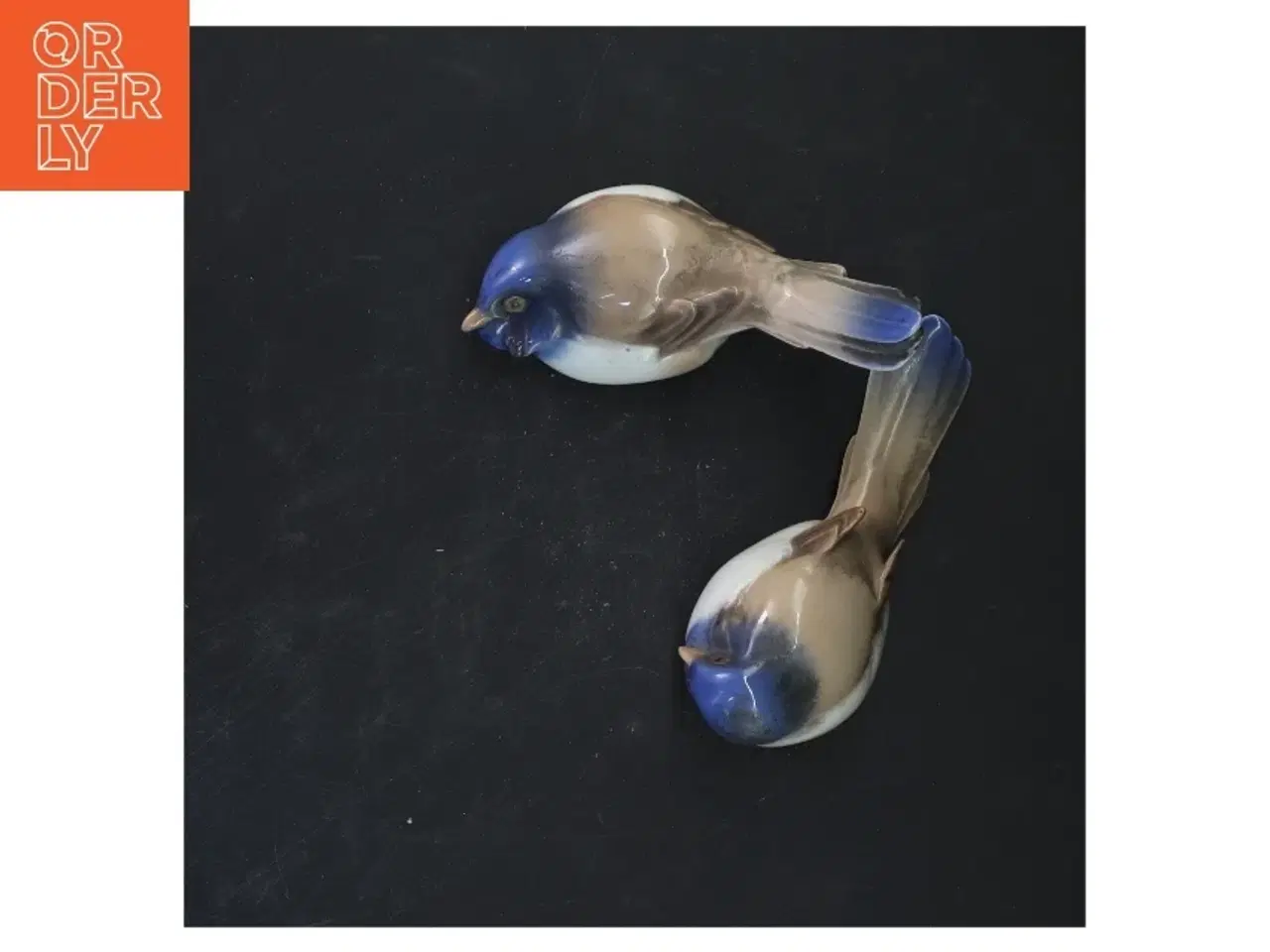 Billede 3 - Keramiske fuglefigurer fra Royal Copenhagen (str. 5x13 cm)