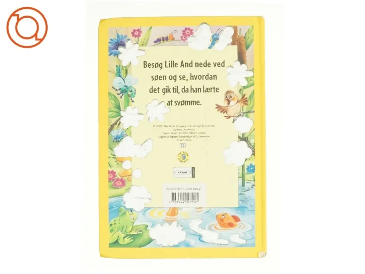 Billede 2 - Lille And lærer at svømme