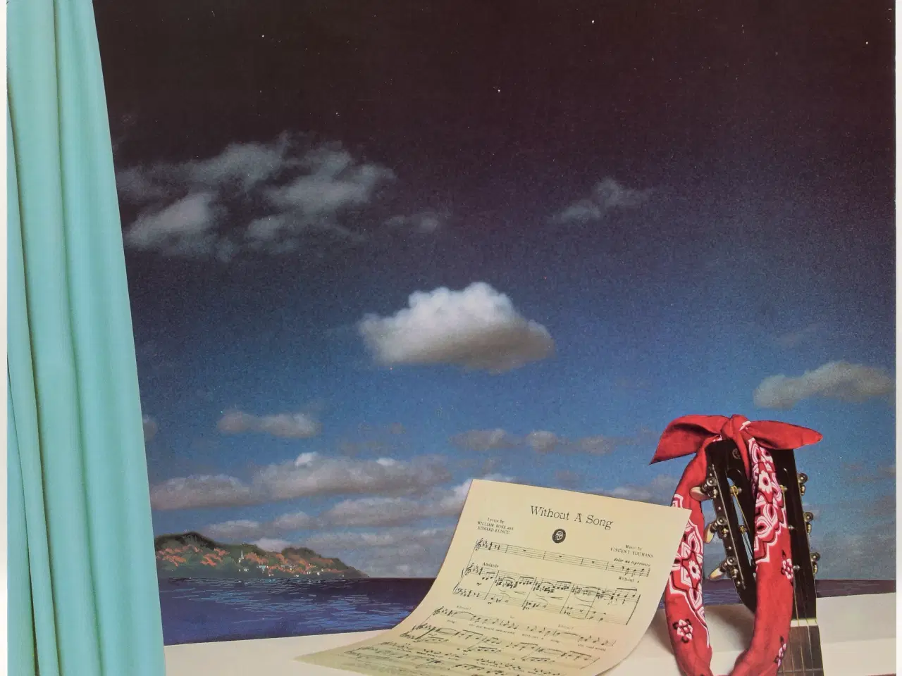 Billede 1 - Willie Nelson - Without A Song - JAPAN 1983 EX/EX 