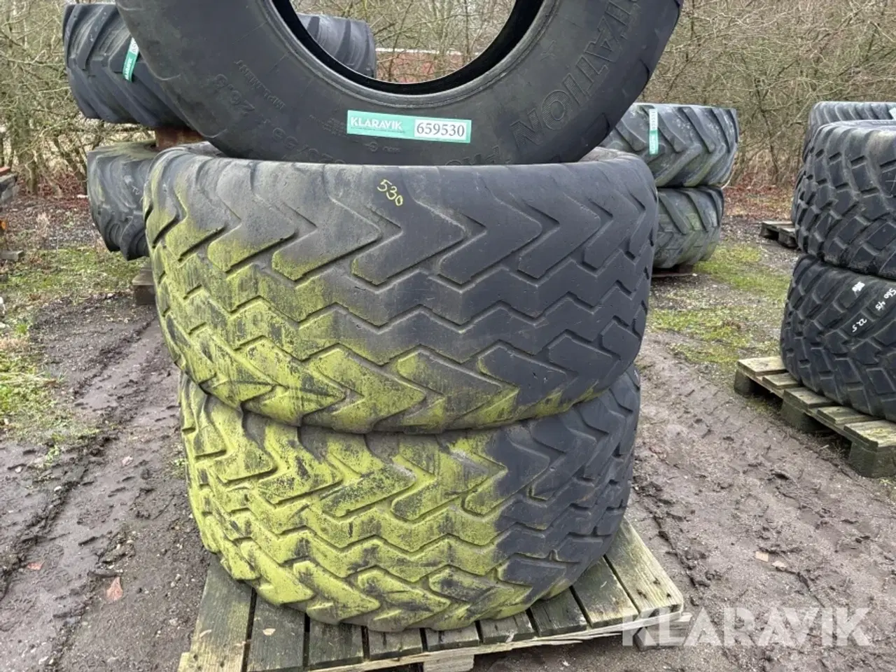 Billede 3 - Landbrugsdæk Vredstein 620/55R22.5 3 styk