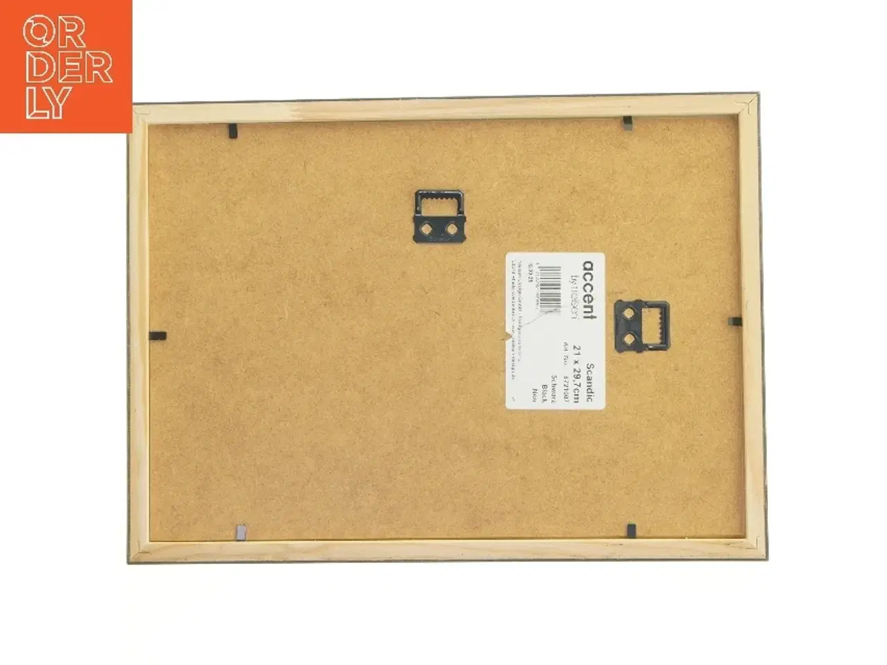 Billede 2 - Fotografi med sort ramme fra Accent by Nielsen (str. 21x29,7 cm)