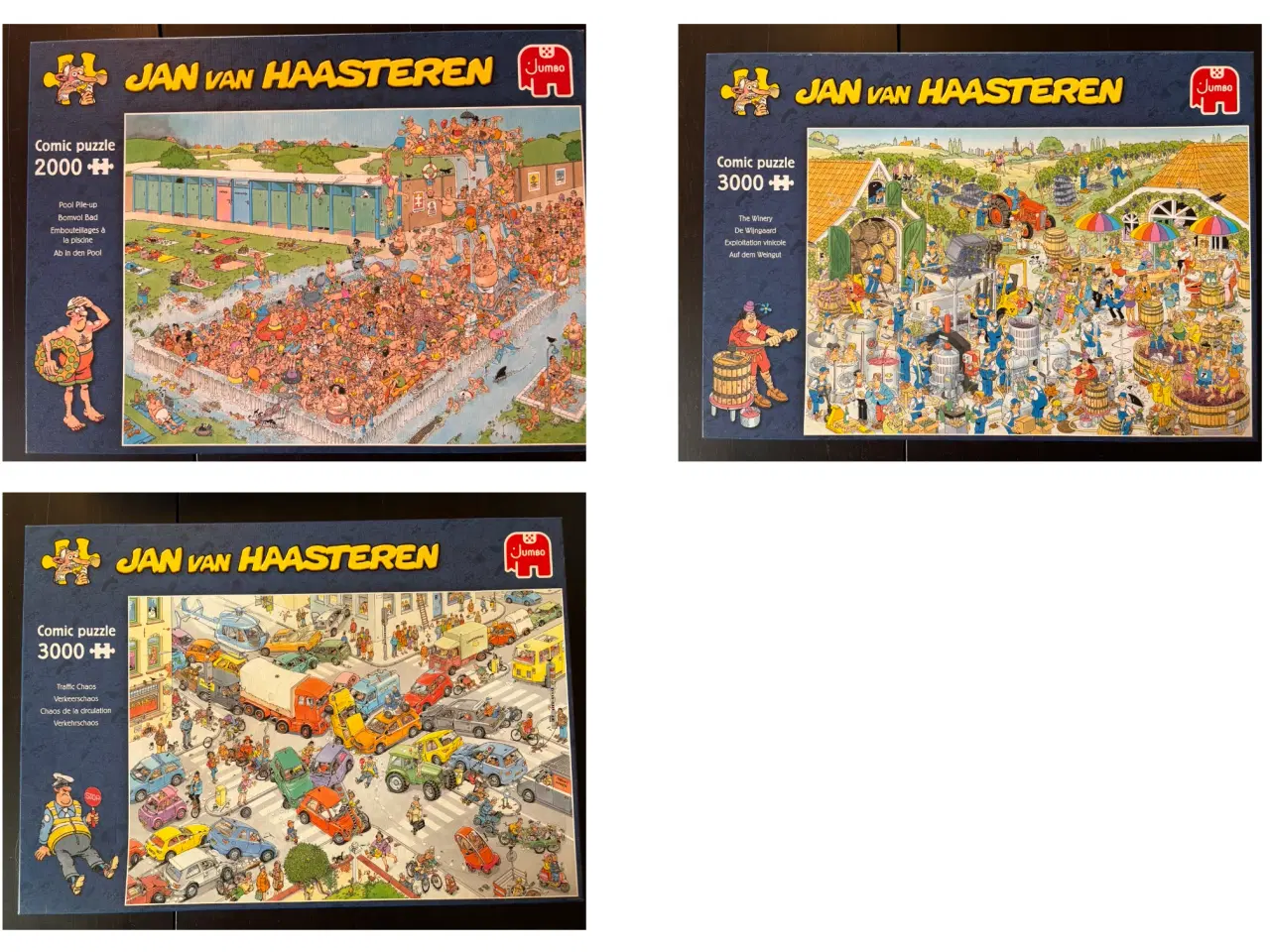 Billede 7 - Mange Van Haasteren puslespil (950-3000), fra 70kr