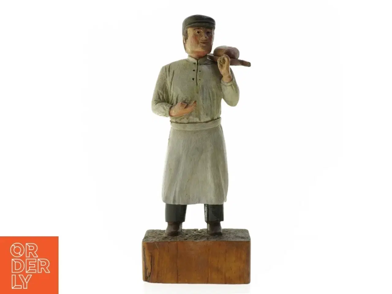 Billede 1 - Skulptur af mand (str. 28 cm)