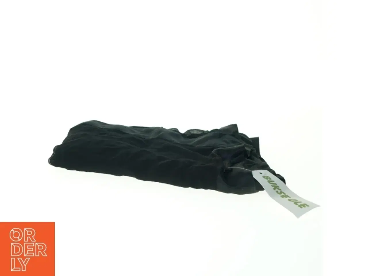 Billede 2 - 100% Silke Sjal/tørklæde med Satinkant fra BukseOle (str. 165 x 65 cm)
