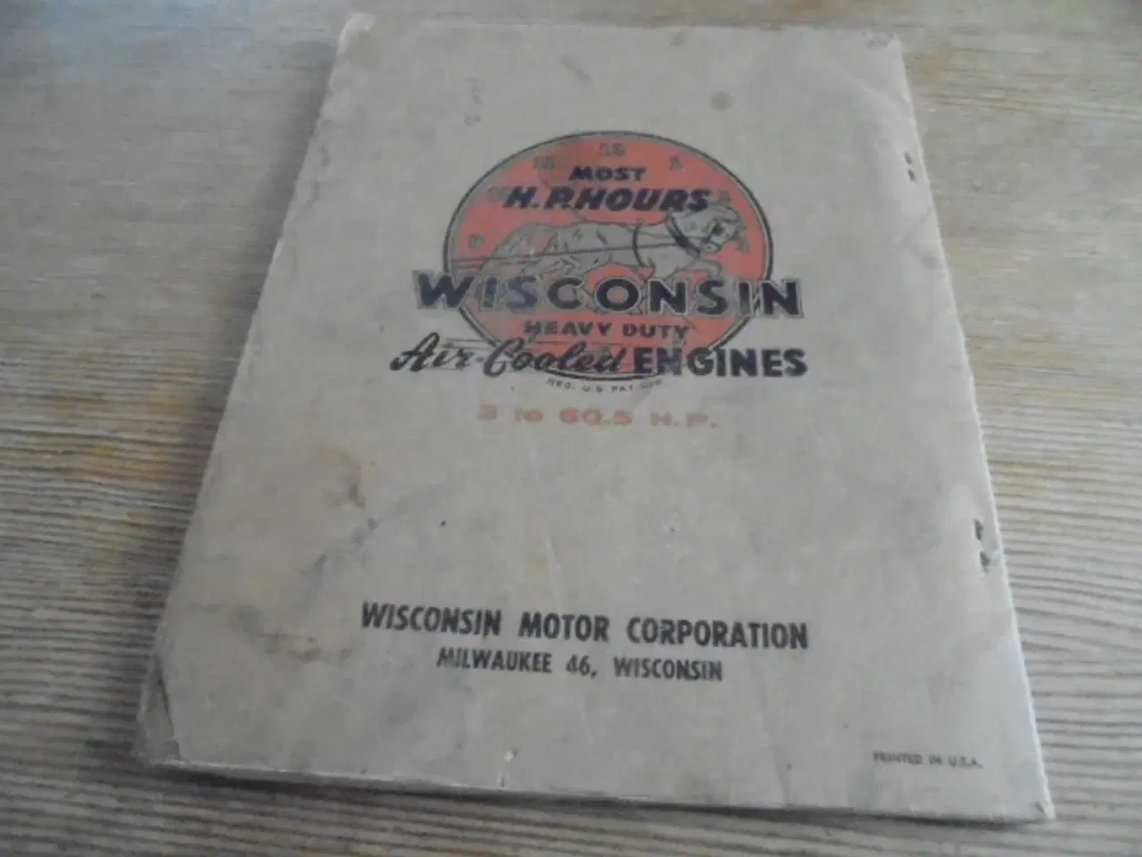 Billede 2 - Wisconsin Air Cooled Heavy Duty Engines  