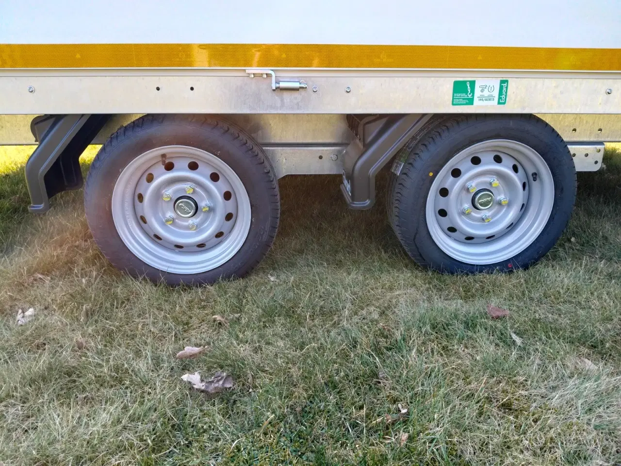 Billede 9 - EDUARD  trailer 3518-3500.63 EL tip m/Ramper og støtteben