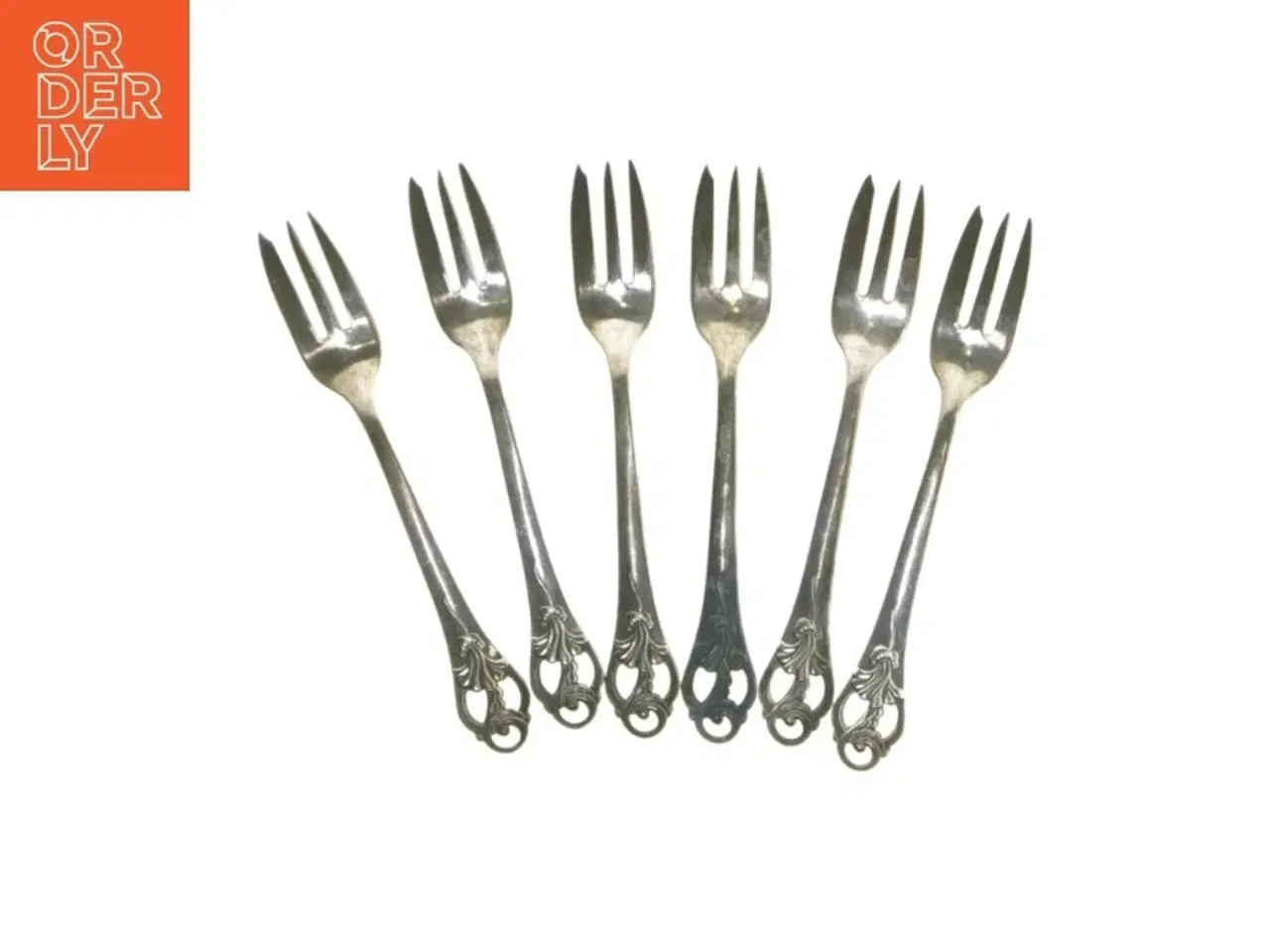 Billede 1 - Gaffelsæt i rustfrit stål (str. 6 styk. 14,5 cm)