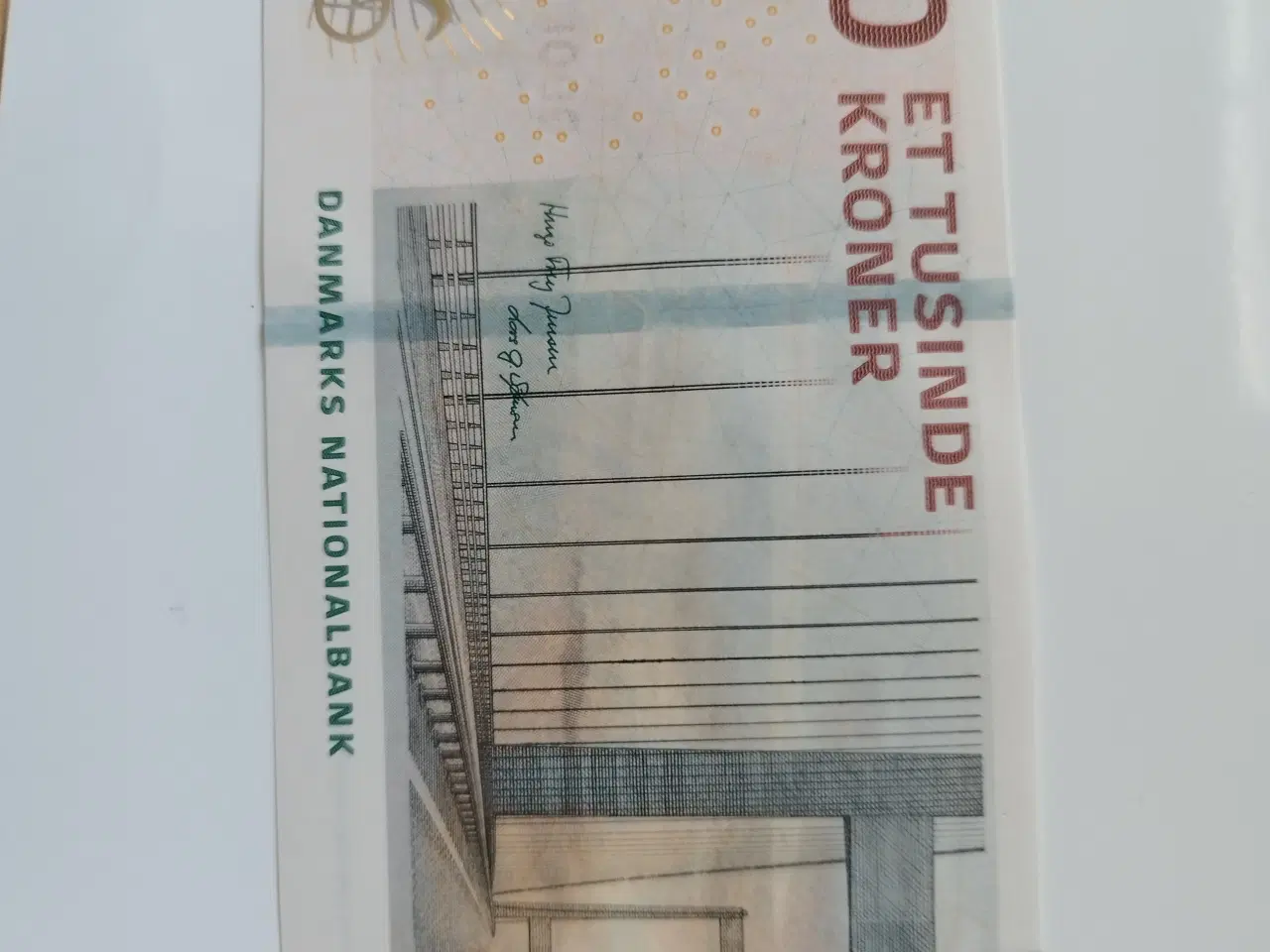 Billede 2 - Storebæltsbroen 1000 . Et tusinde Kroner 