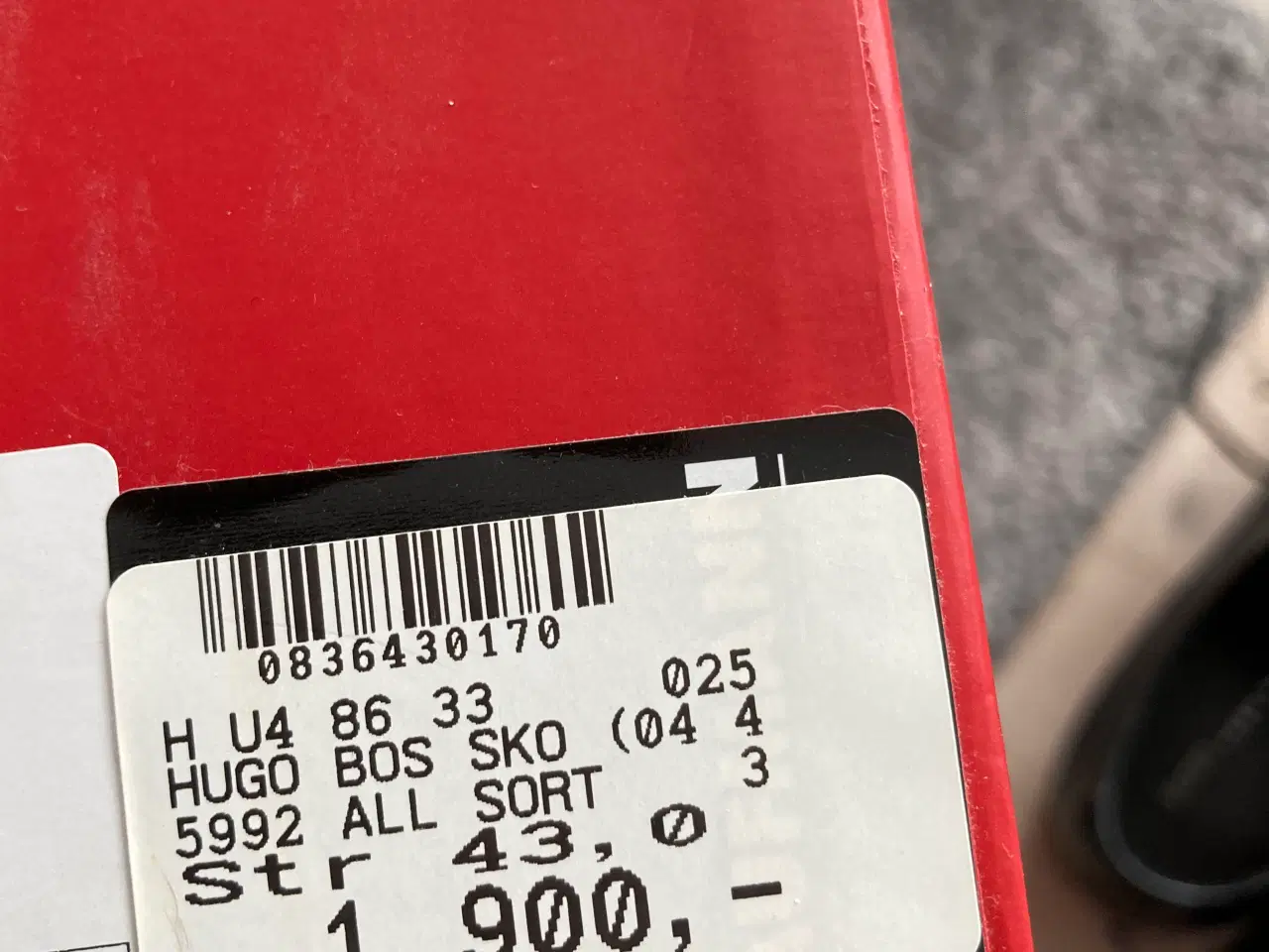 Billede 4 - Hugo boos sko sorte 