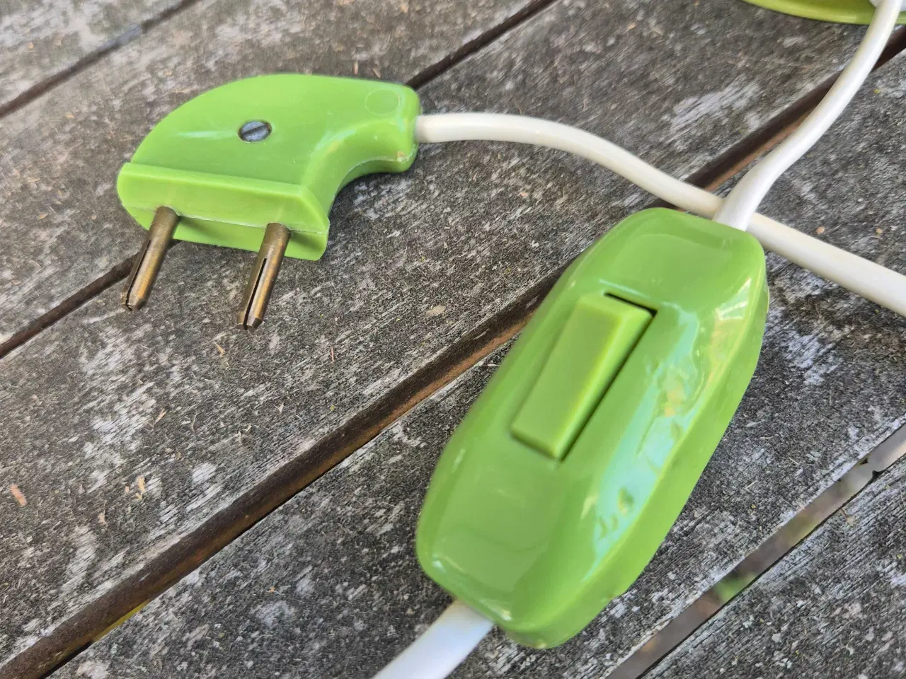 Billede 6 - Smuk lysegrøn magnetlampe 