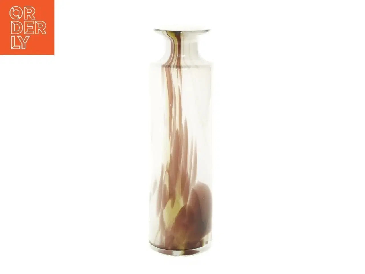 Billede 1 - Dekorativ glasvase (str. 27 cm)