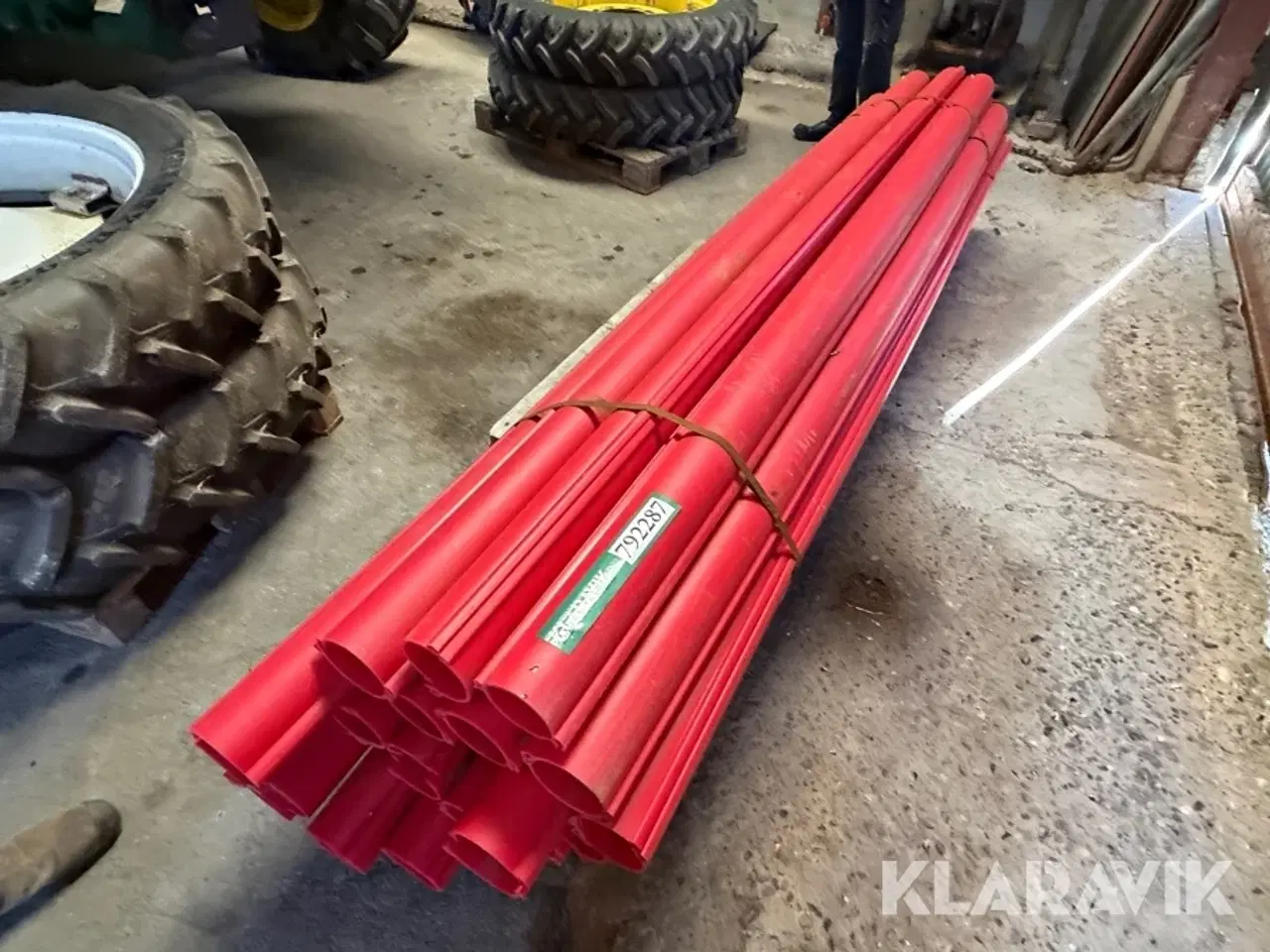 Billede 1 - Isoleringsrør plast 18 styk 3 meter