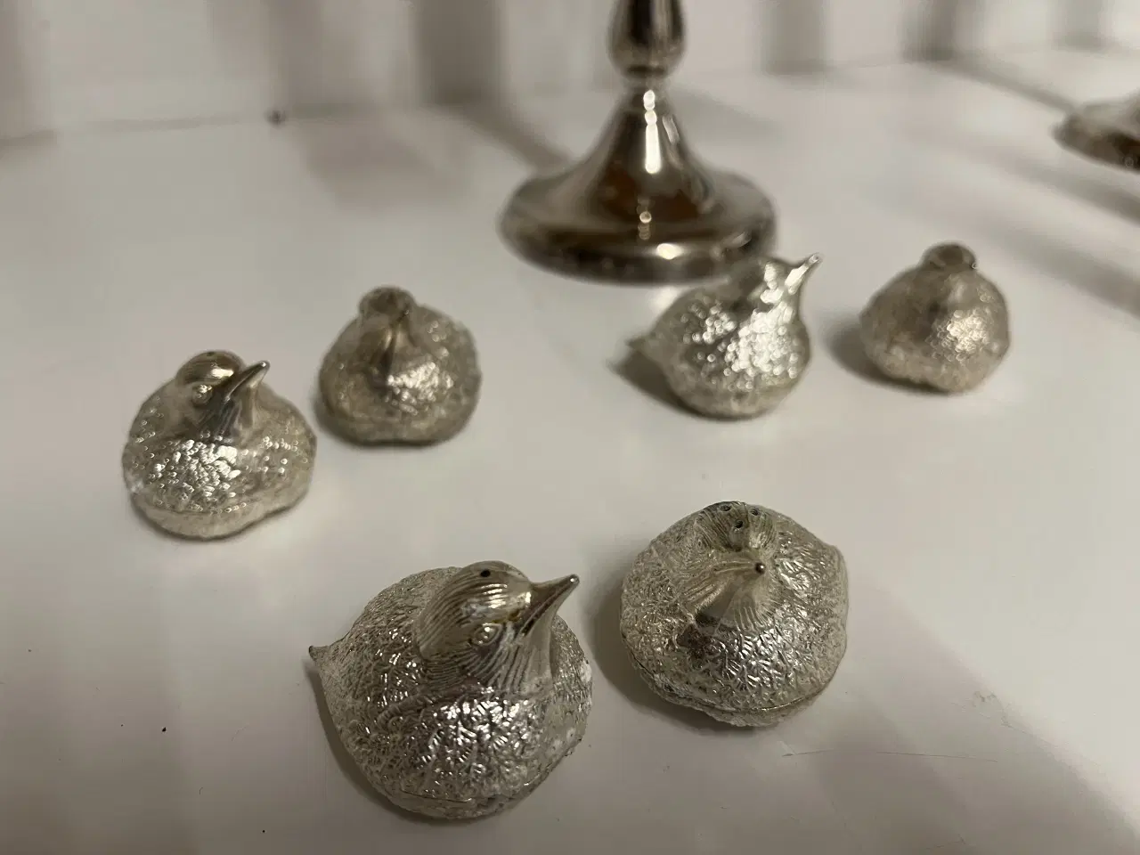 Billede 2 - Forsølvede lysestager 