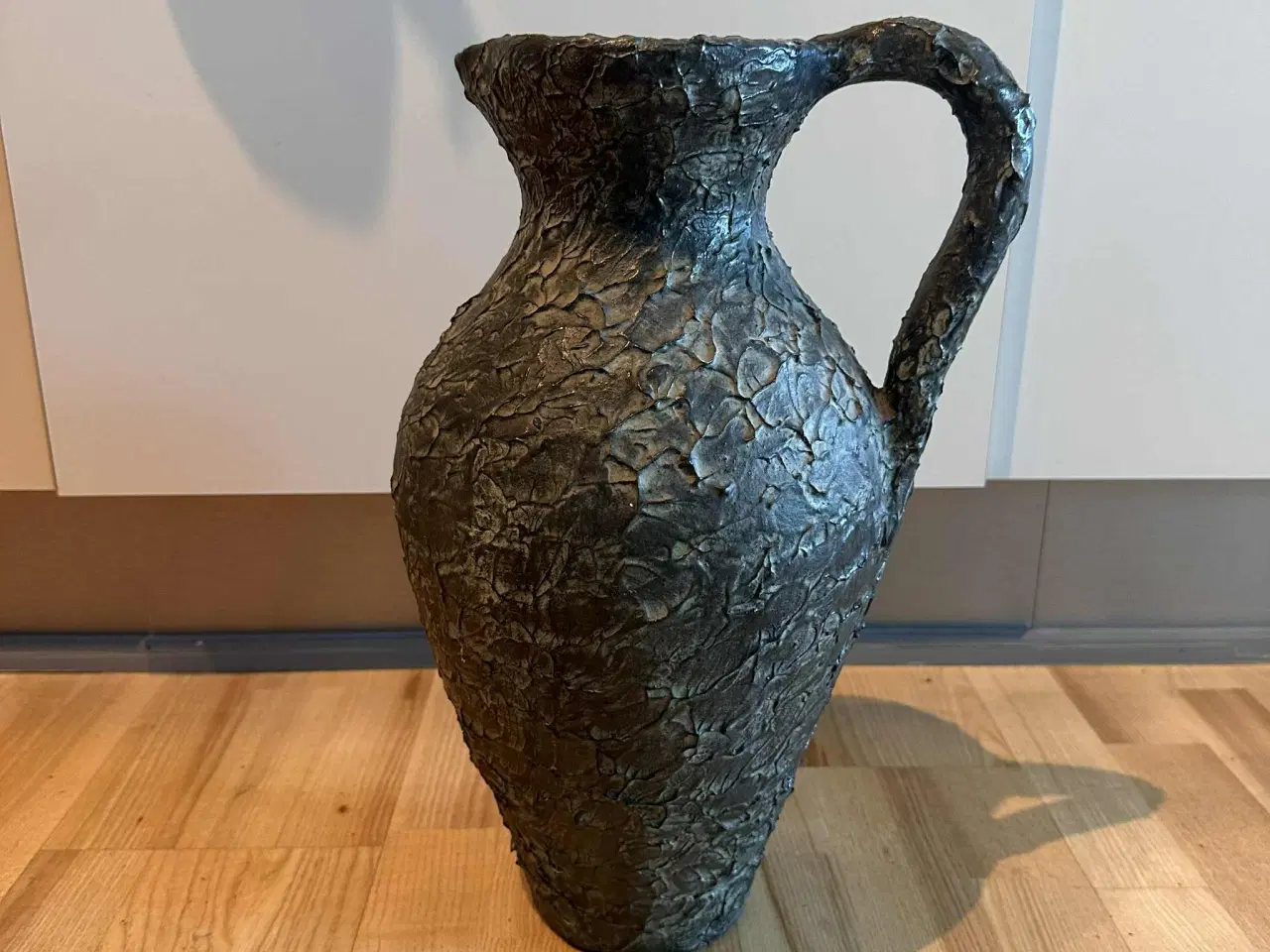 Billede 2 - Stor vintage vase / kande i brutalistisk stil – 43