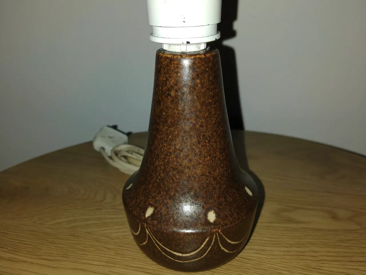 Billede 2 - Lille fin retro keramik bordlampe