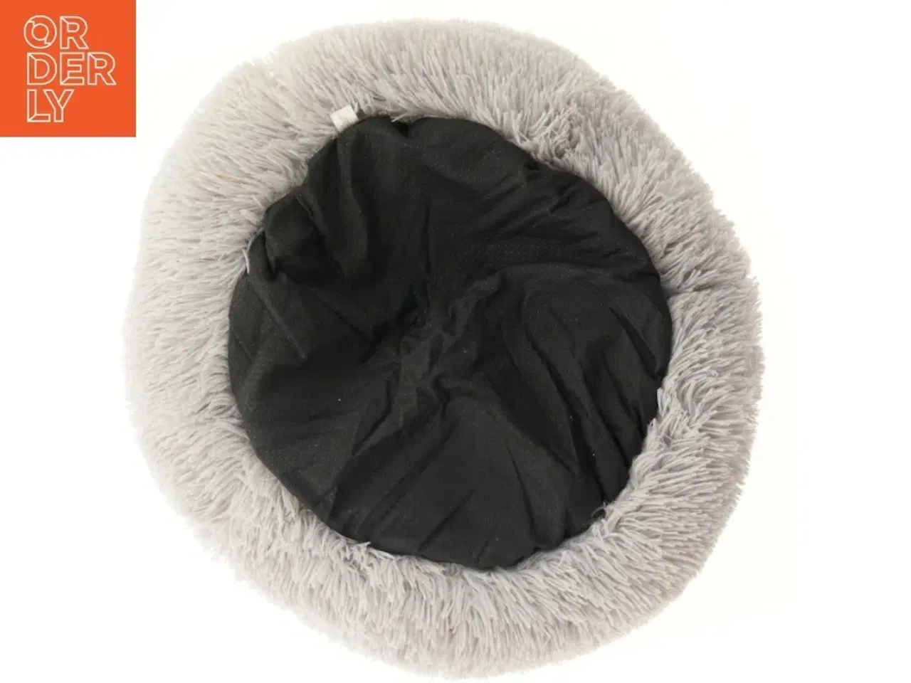 Billede 2 - Rund plysset dyreseng (str. Ø 60 cm)