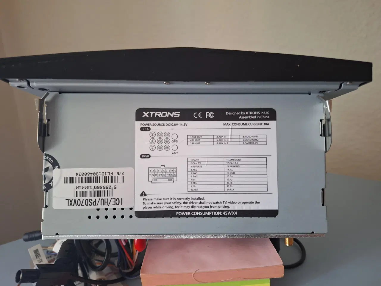 Billede 3 - XTRONS Auto Radio til Opel Corsa 2009 2015