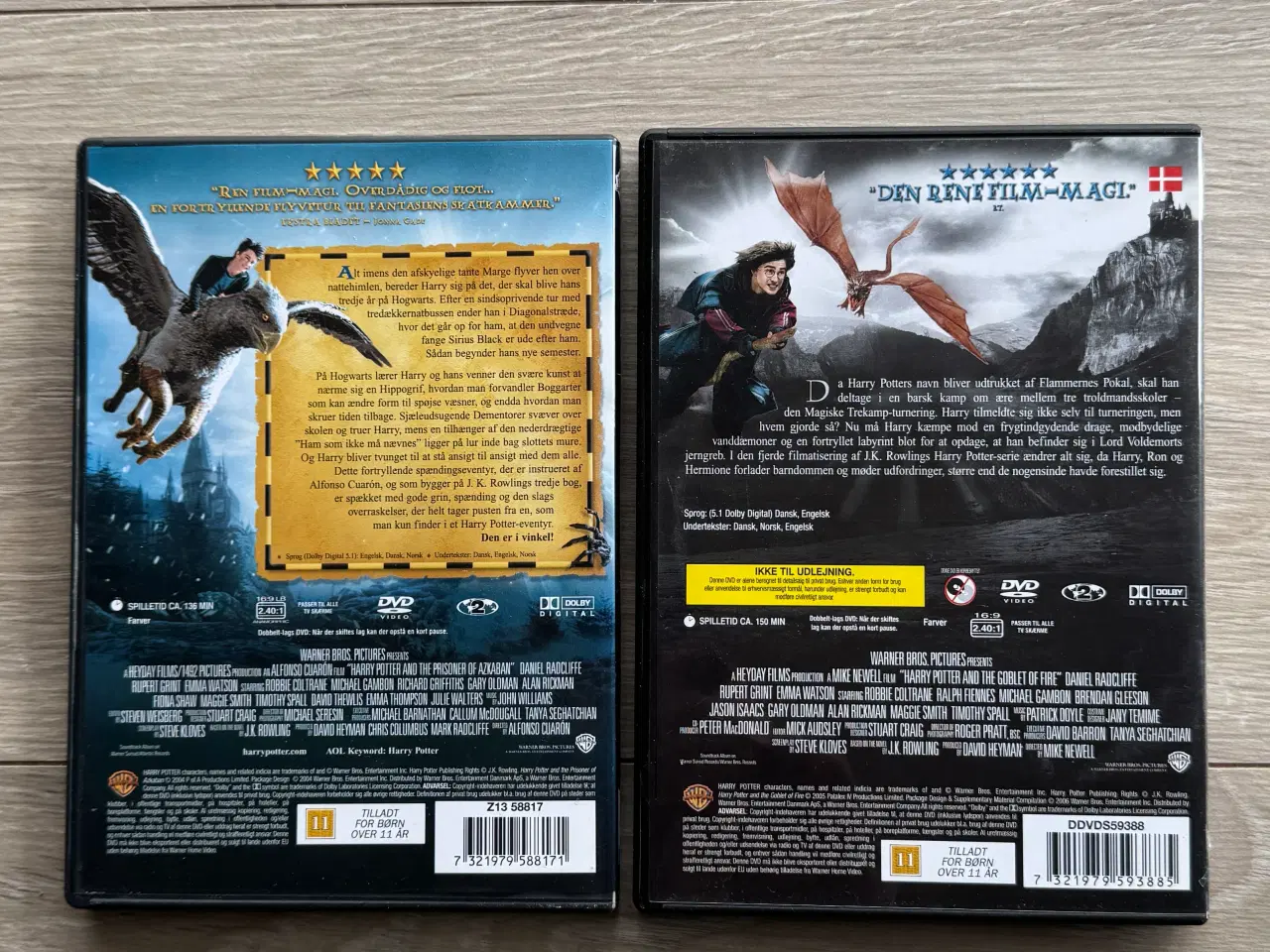 Billede 2 - HARRY POTTER - FANGEN FRA AZKABAN,FLAMMERNES POKAL