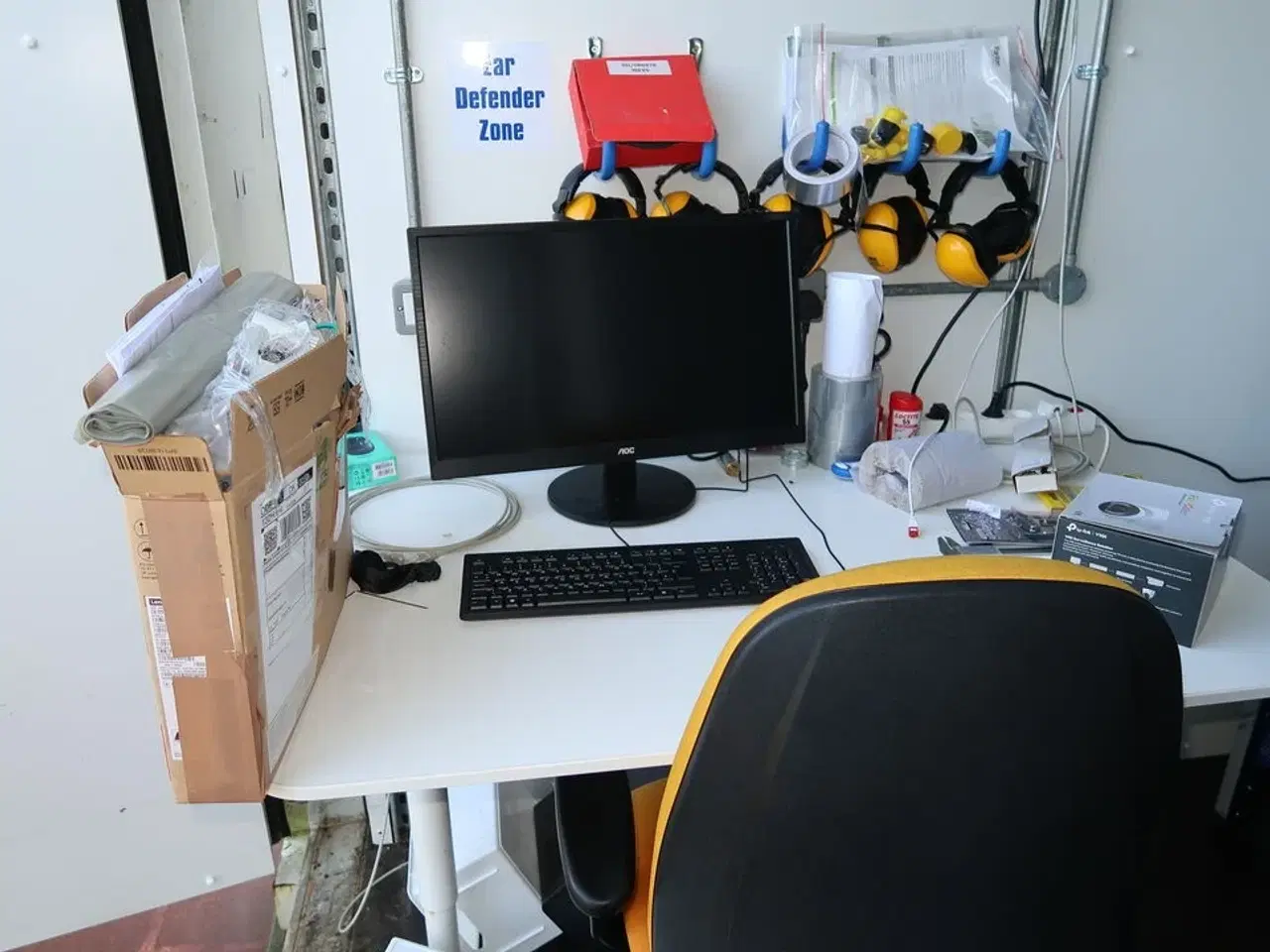 Billede 10 - 20 fods isolering container indrettet som testcenter af overskudsvarme (læs beskrivelse)